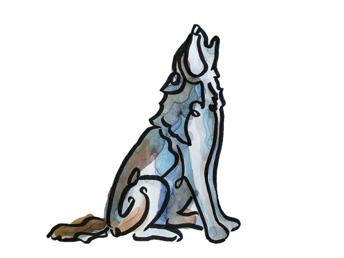 Personalised Animal Name Prints - A3 Framed