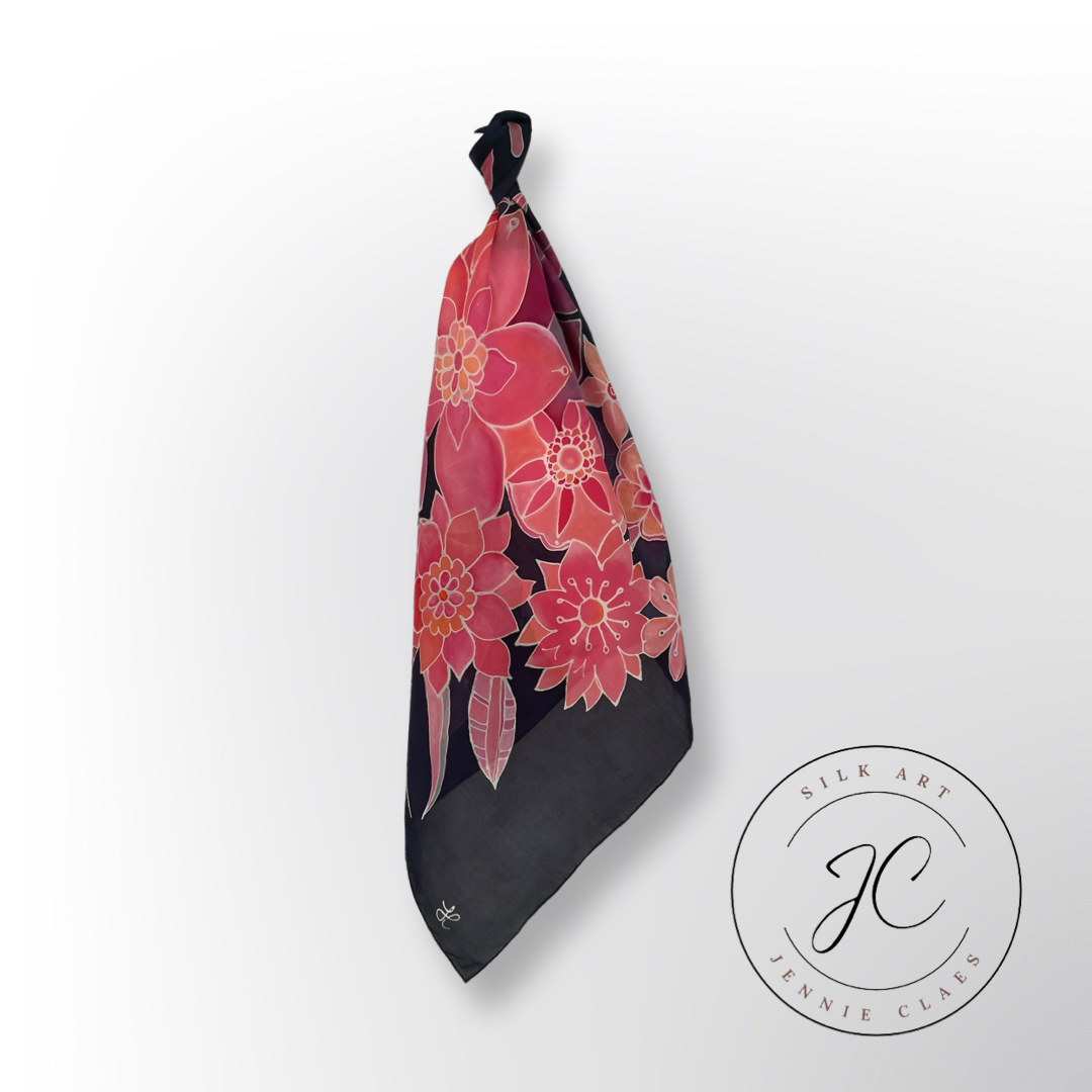 Selena Handmade 100% Silk Scarf